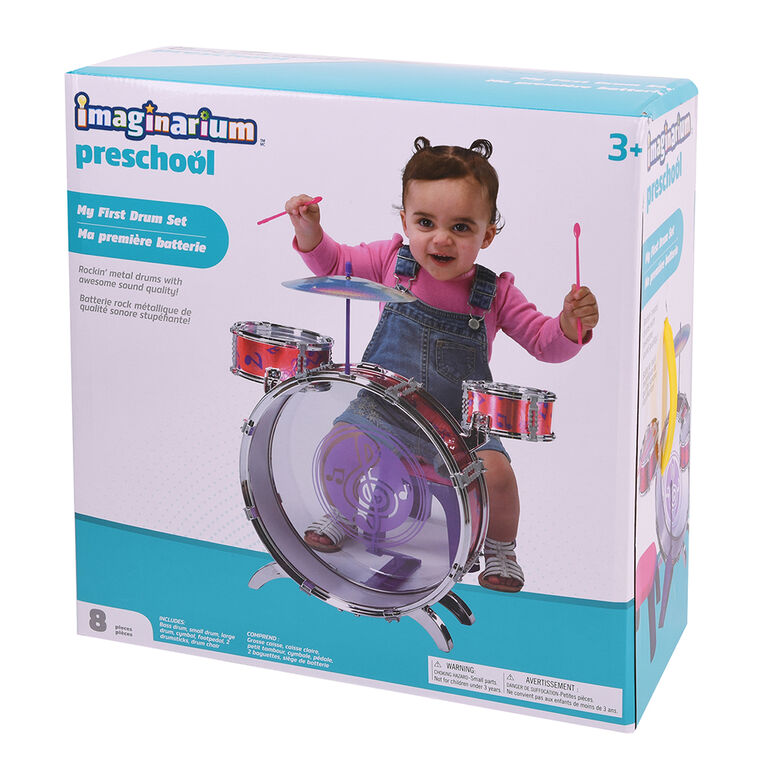 Imaginarium Preschool - My First Drum Set - Pink