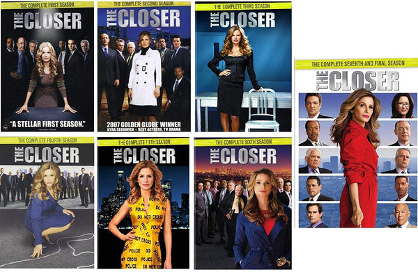 The Closer Complete Series Seasons 1-7 DVD