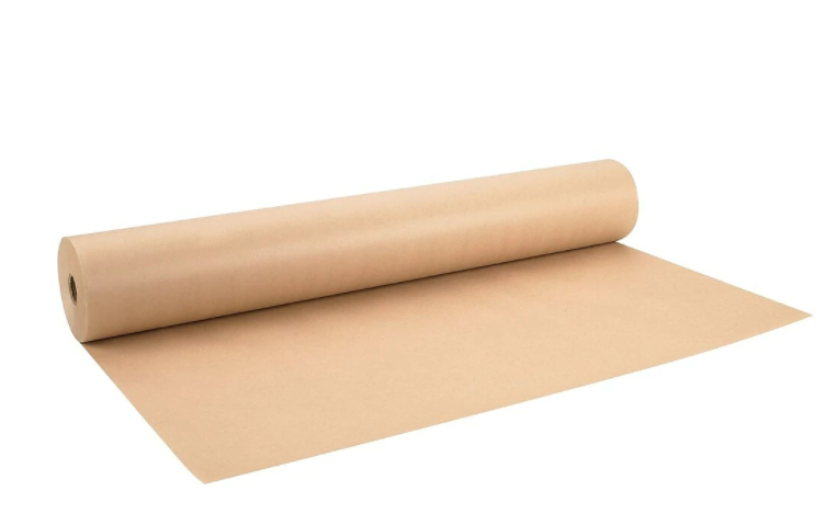 ICONEX NCR Brown Kraft Postal Wrap Paper - 15 lb - 24" x 300' - Roll