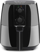 Elite Gourmet Electric 4Qt. Hot Air Fryer Large Capacity, 3 Lbs of Food
