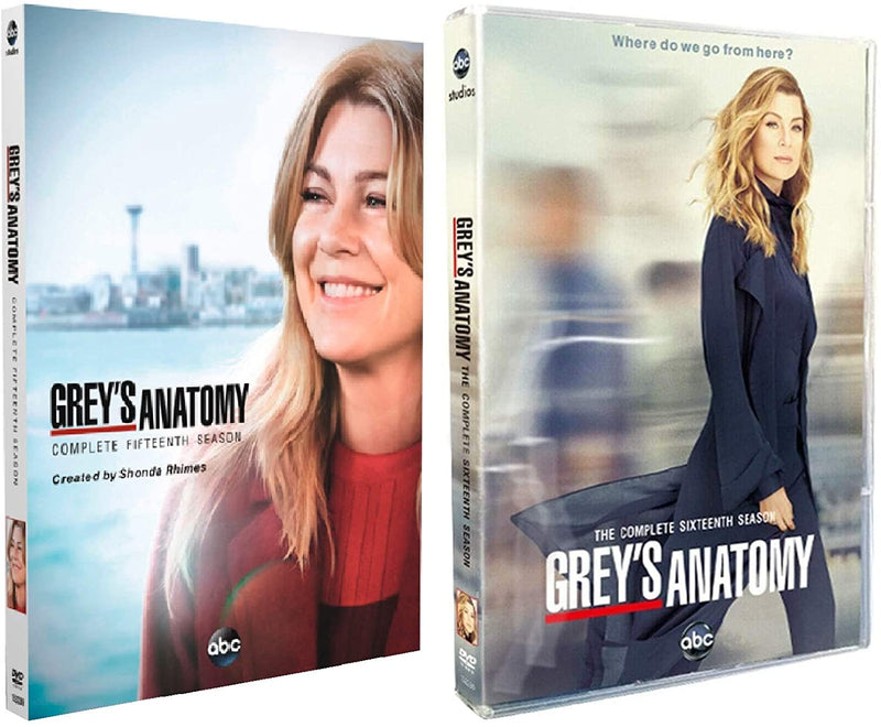 Greys Anatomy Season 15 and 16 DVD (English only)