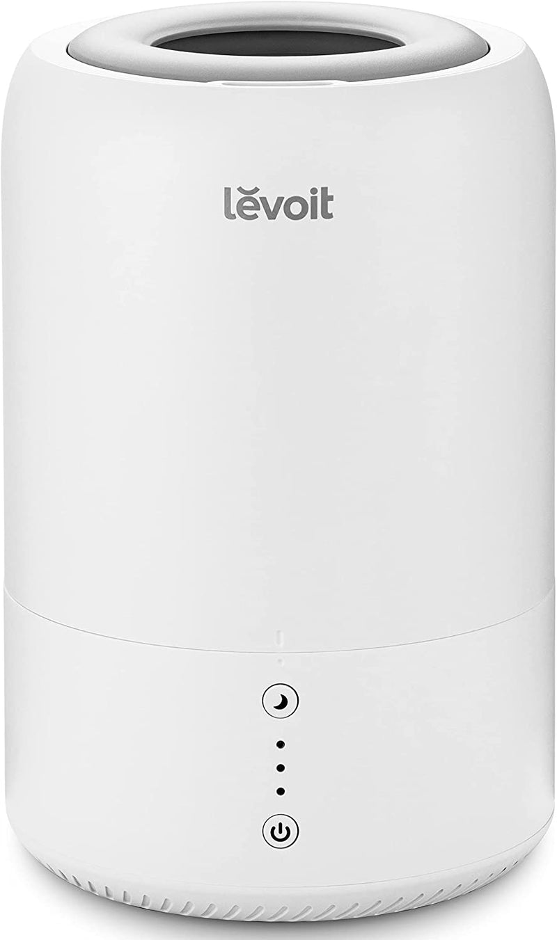 LEVOIT Humidifiers for Baby Bedroom, Top Fill Cool Mist for Kids Nursery, Plants with Essential Oil