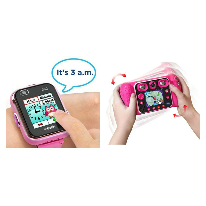 VTech Kidizoom DX2 Exclusive Smartwatch and Duo DX Digital Selfie Camera