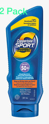 Coppertone Sport SPF50 Sunscreen Lotion, 207-mL