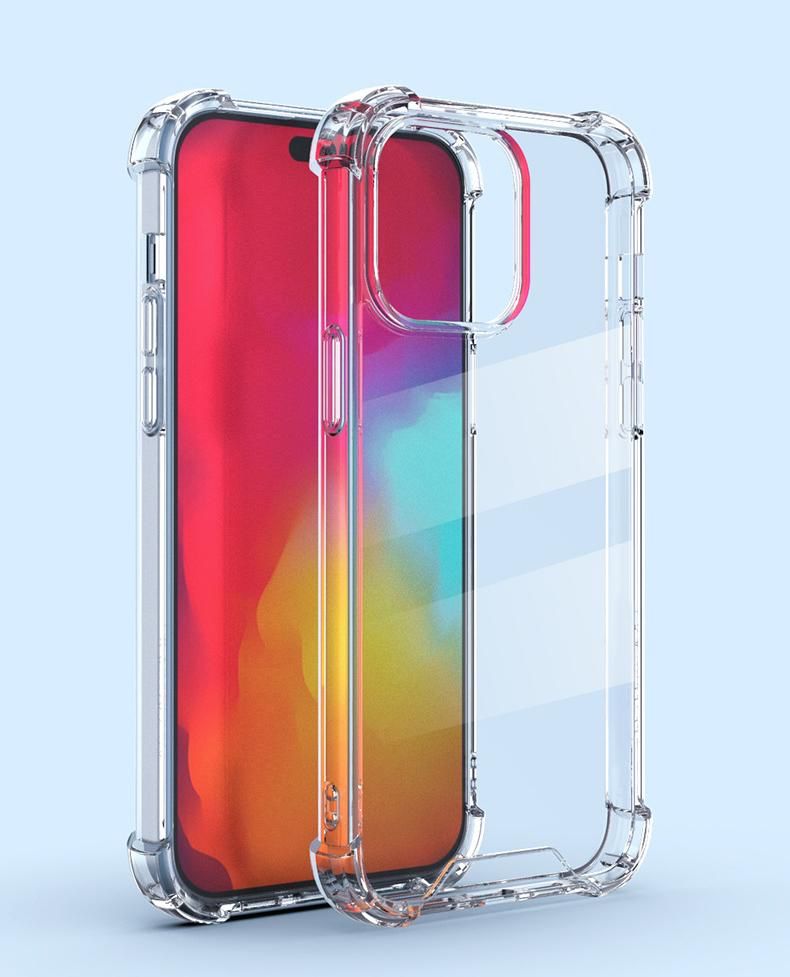 iPhone 14 Pro case, Shockproof Case, Transparent Hybrid Armor Hard IPhone Cover/Case