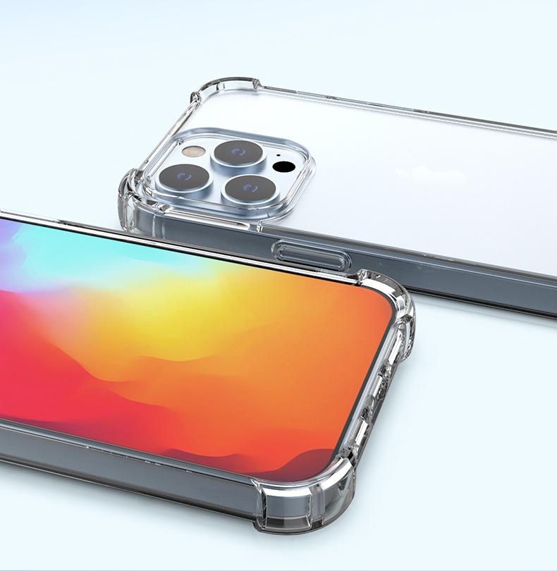iPhone 14 case, Shockproof Case, Transparent Hybrid Armor Hard IPhone Cover/Case