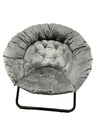 Oversized Saucer Chair Foldable 225LB Capacity