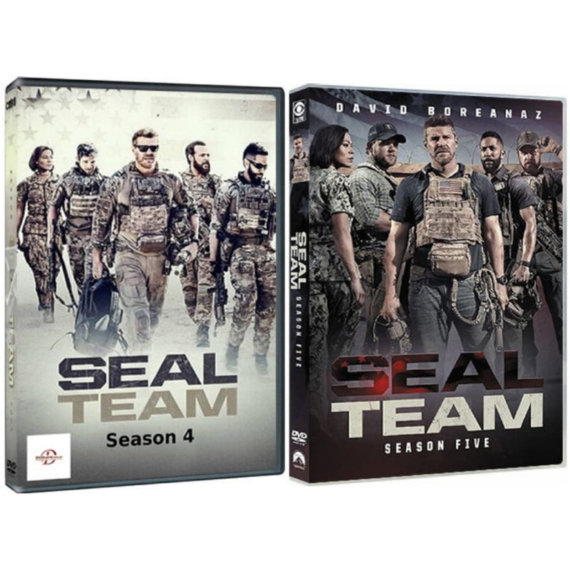 SEAL Team Season 4 and 5 (DVD)-English only