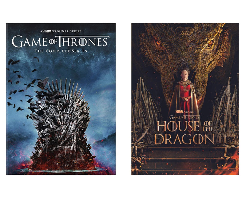 Game of Thrones Complete seasons and House of the Dragon Season 1 (DVD)-English only