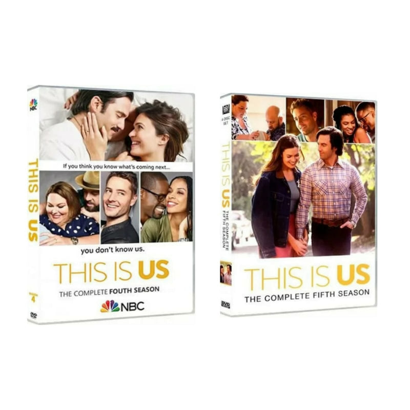 This Is Us: The Complete 4 & 5 Season [DVD] English only