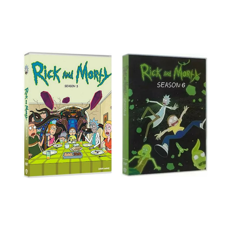Rick and Morty Season 5 & 6 (DVD)-English only