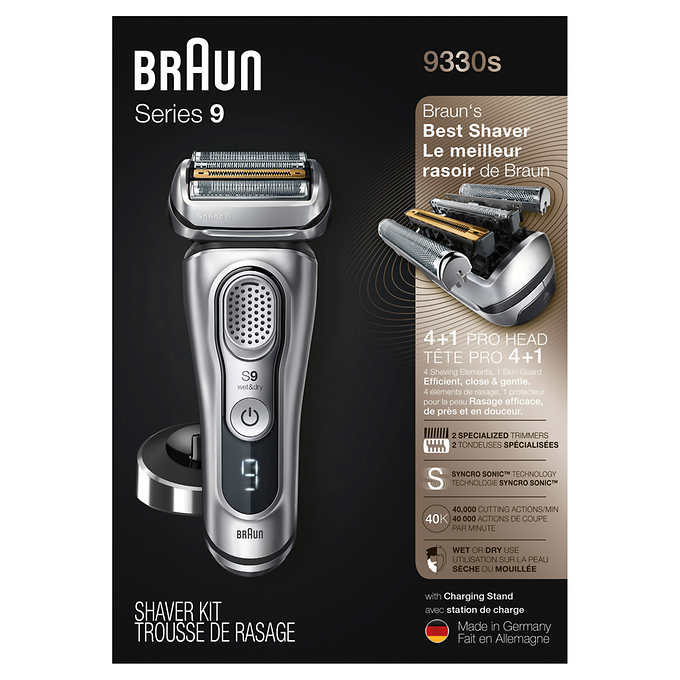 Braun Shaver 9330 with M90 Mobile Razor