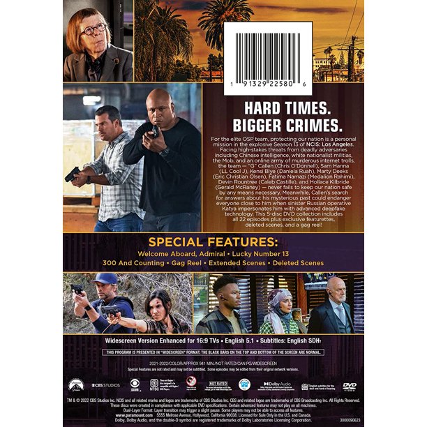 NCIS: Los Angeles: The Thirteenth Season (DVD)-English only