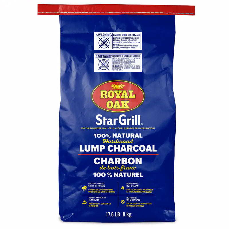 Royal Oak Star Gill Lump Charcoal, 8kg