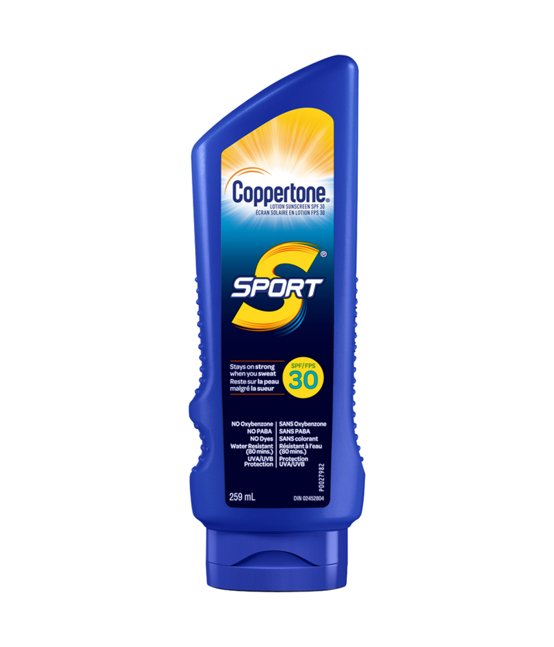Coppertone Sport SPF 30 Sunscreen Lotion, 259-mL