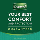 Depend® Women’s Maximum Absorbency Underwear Small 92 Units