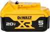 DEWALT 20V MAX XR Battery, Lithium Ion, 5.0Ah (DCB205)