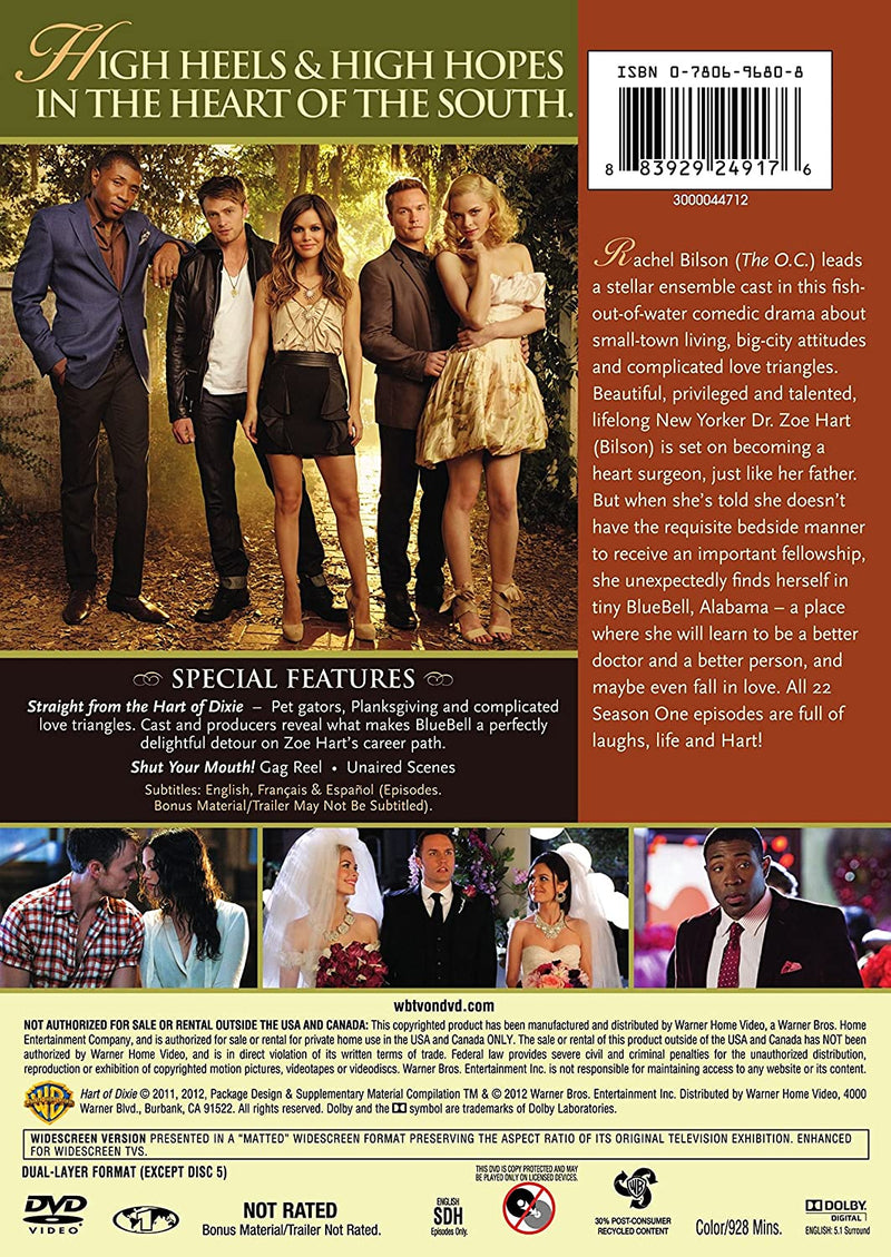 Hart of Dixie: The Complete First Season (DVD) - English only