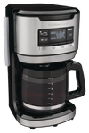 Hamilton Beach Easy Acess Programmable Coffee Maker, Stainless Steel, 14 Cups