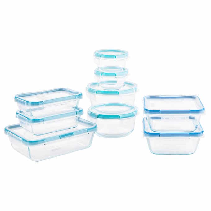 Snapware Glass Food Storage, 18-piece