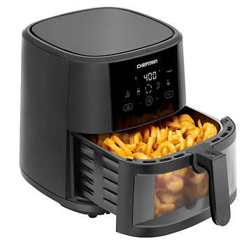 Chefman TurboFry Touch 7.57 L (8-Qt) Digital Air Fryer with Easy View Window
