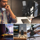 Ergopixel Black Studio Microphone with Tripod