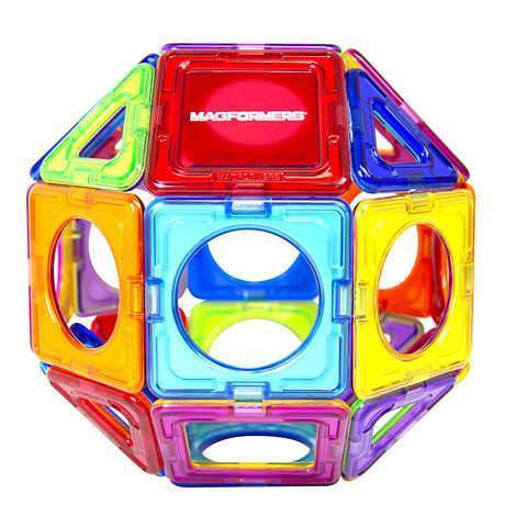 Magformers 120 piece Super Deluxe Creative Magnetic Building Set