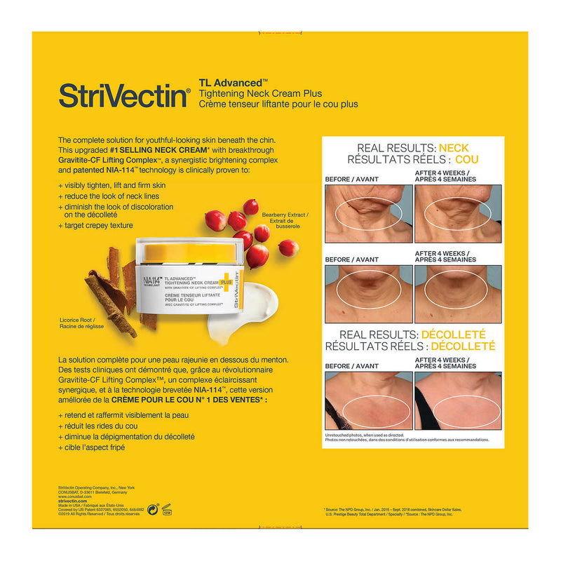 StriVectin TL Advanced Tightening Neck Cream PLUS, 2-pack