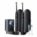 Philips Sonicare Optimal Clean Edition 2-Pack Rechargeable Electric Toothbrush, Black