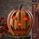 Halloween Pumpkin with Flickering Flame Effect and Sound