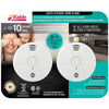 Kidde 10-year Battery Operated Talking Smoke and Carbon Monoxide Alarm, 2-pack