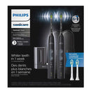 Philips Sonicare Optimal Clean Edition 2-Pack Rechargeable Electric Toothbrush, Black