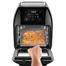 Chefman Multi-Function 10L Air Fryer, Dehydrator and Rotisserie with Accessories
