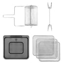 Chefman Multi-Function 10L Air Fryer, Dehydrator and Rotisserie with Accessories