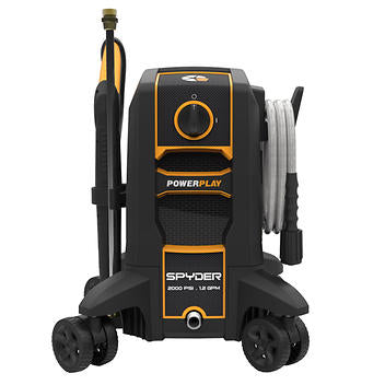 Powerplay Spyder 2000 PSI Electric Pressure Washer with 4-wheel Steering and High Pressure Foam Cannon