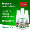 Organika Bee Propolis Throat Spray Alcohol Free - 3 x 30 ml