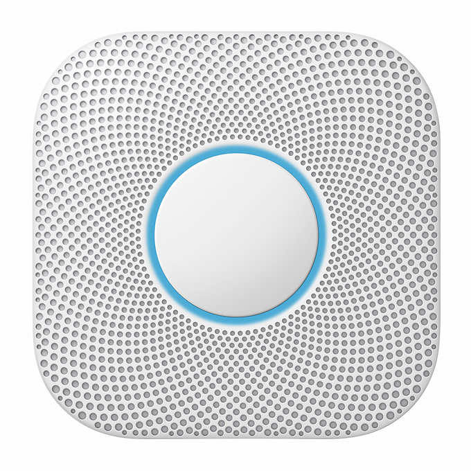 Google Nest Protect Battery-operated Smoke and Carbon Monoxide Alarm, 2-pack