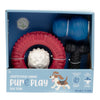 Pure Play Natural Rubber Dog Toys 4-pack