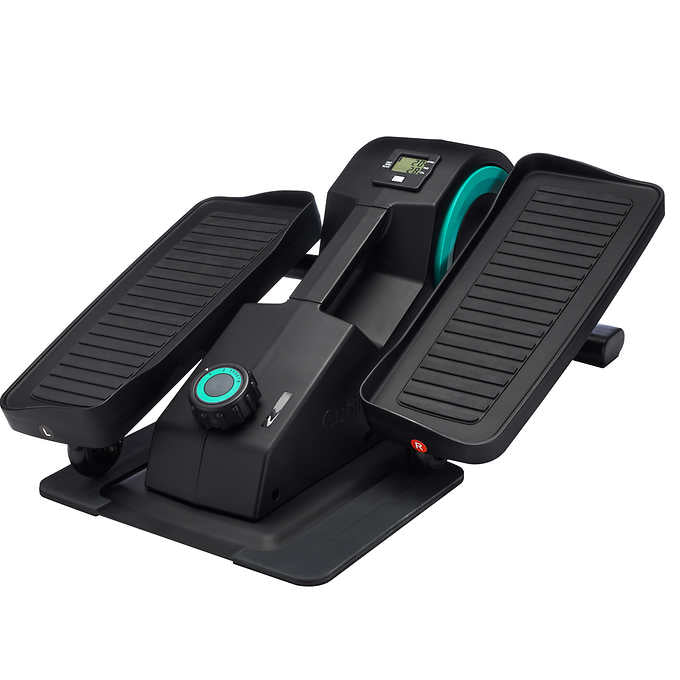 Cubii Jr. Compact Seated Elliptical with Built-in Display Monitor and Non-slip Mat