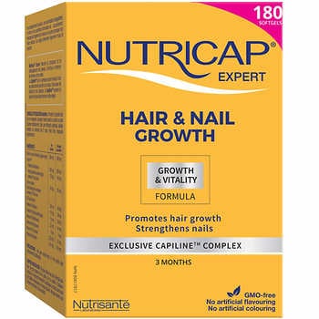 Nutricap Hair & Nails, 180 softgels