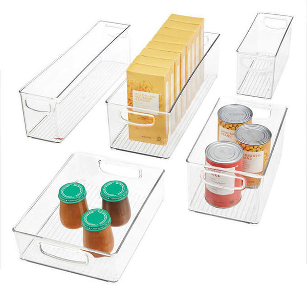 iDESIGN Linus Kitchen Bin Starter Kit, 18-piece Set