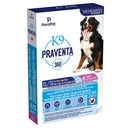 Parapet K9 Praventa 360 Flea and Tick Treatment for Dogs over 25kg, 6 Tubes