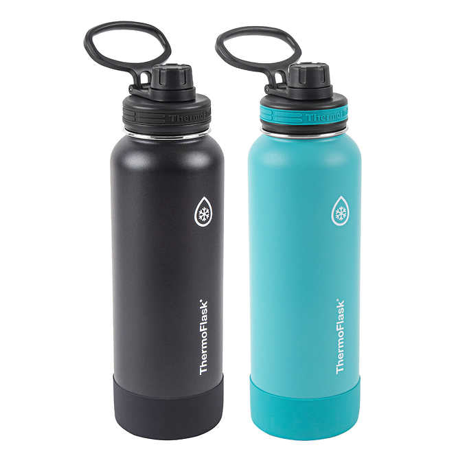 Thermoflask 1.2 L (40 oz.) Stainless-steel Bottle, 2-pack