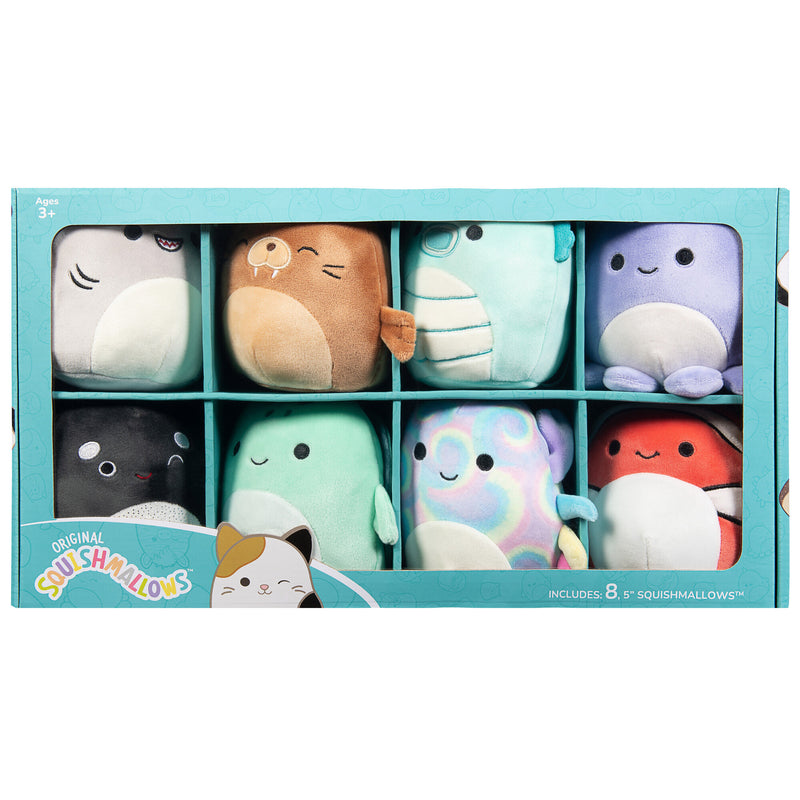 Squishmallows 5 Mini 8 Pack, Animals