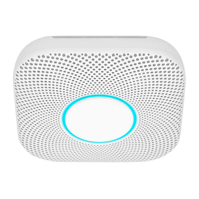 Google Nest Protect Battery-operated Smoke and Carbon Monoxide Alarm, 2-pack