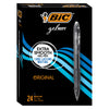 BIC Gel-ocity Black Gel Pen 24-pack