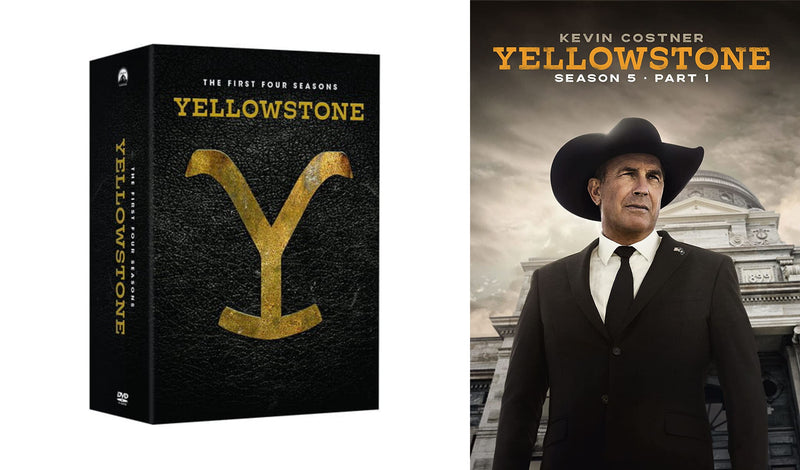 Yellowstone: Complete seasons 1-5 (Part 1) (DVD) English only