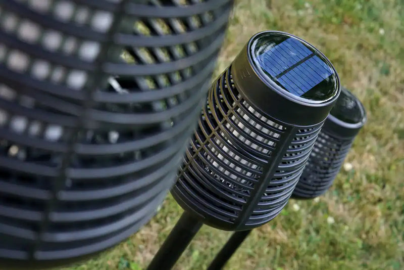 PIC Solar Insect Killer Torch Bug Zapper & Mosquito Repellent
