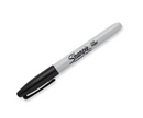 Sharpie Fine Tip Permanent Markers, Black, 36 Pack