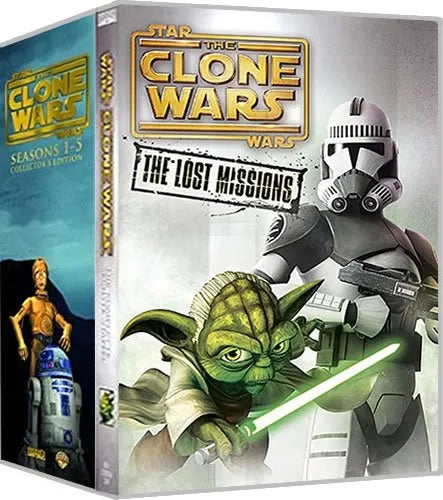 The Clone Wars: Complete Series 1-6 (DVD)-English only